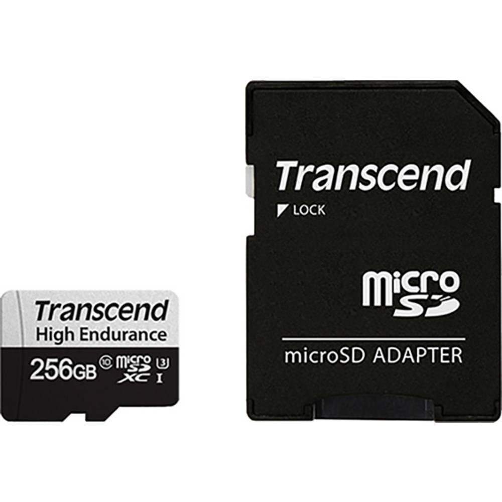 256GB MICROSD W ADAPTER U3 HIGH ENDURANCE