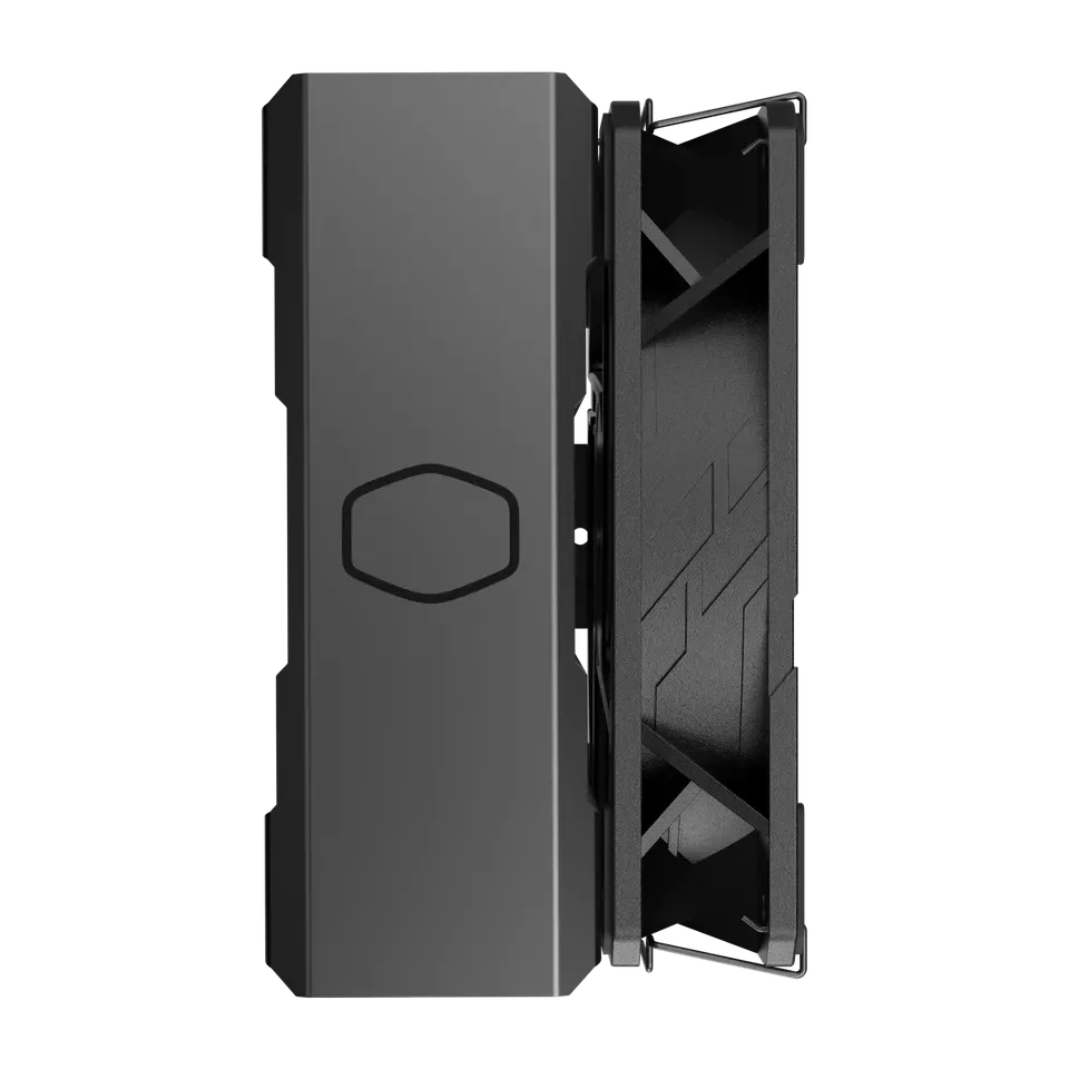 Cooler Master Hyper 212 CPU Air Cooler, 2 Heat Pipes, 120mm Fan, Full Black Coated, Includes Thermal Paste, 2 Year Warranty