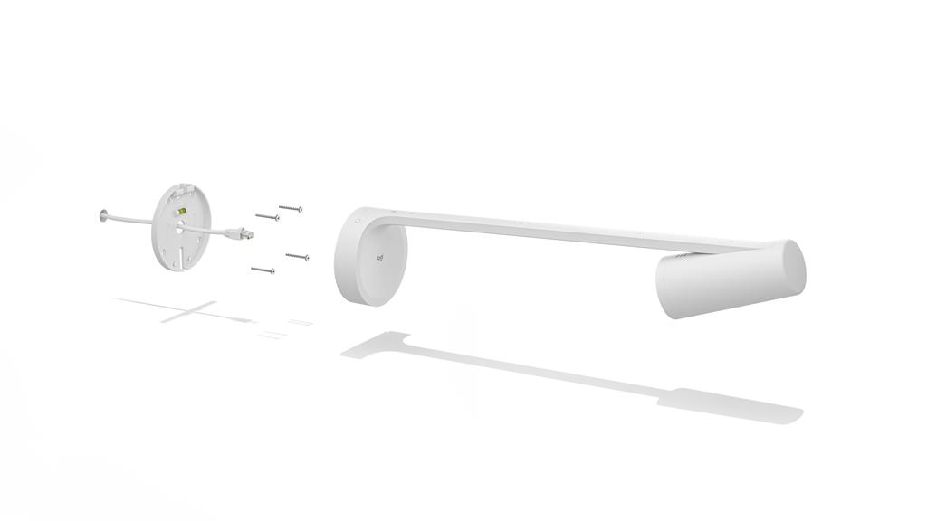 Logitech Scribe Whiteboard Camera for Video Conferencing Rooms in White