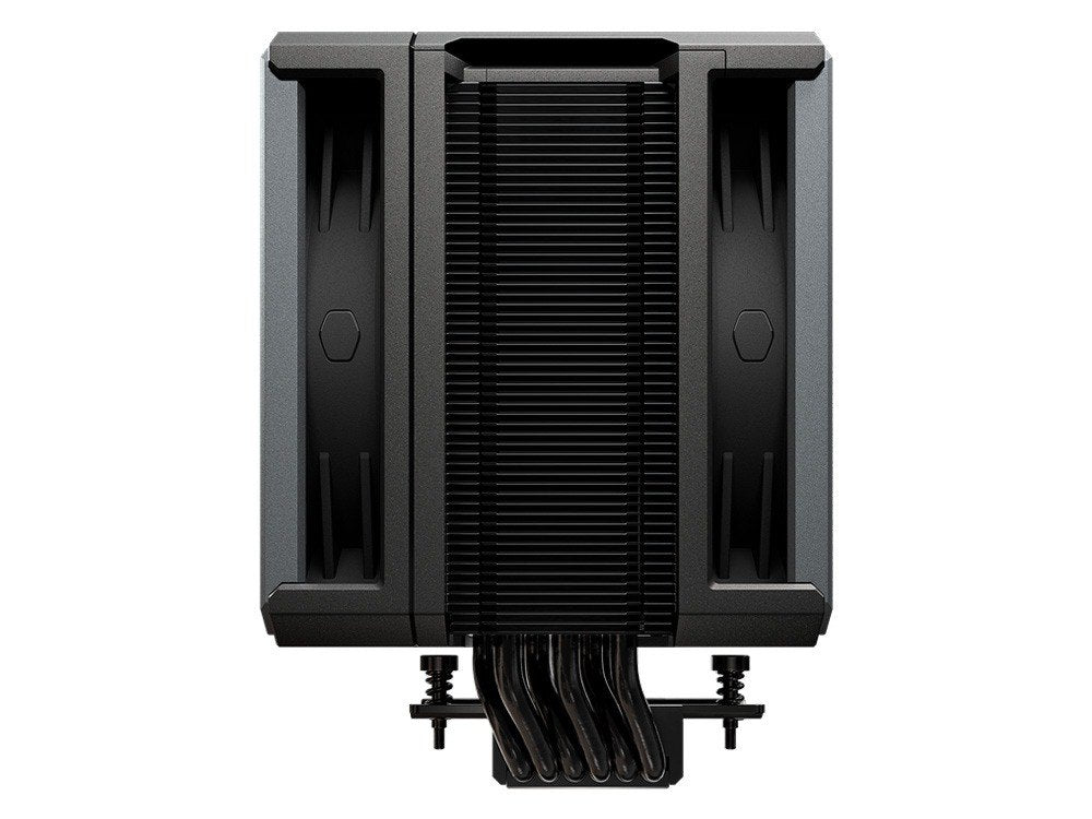 Cooler Master Hyper 612 Apex CPU Air Cooler, 6 Heat Pipes, Dual 120mm Fans, Full Black Coated, 2 Year Warranty