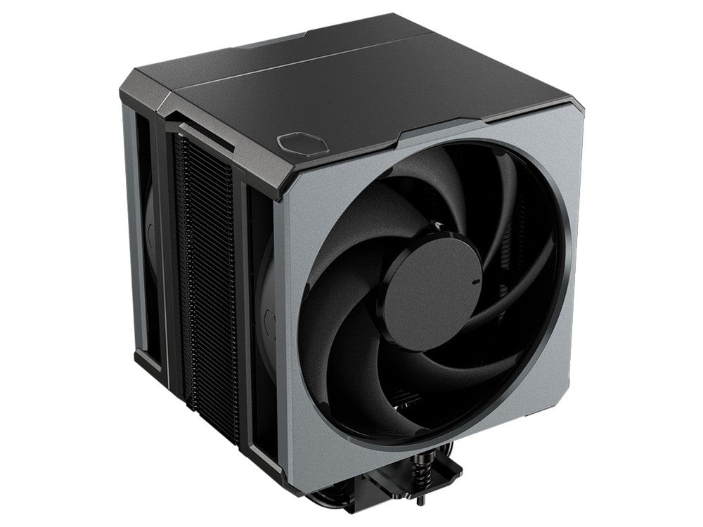 Cooler Master Hyper 612 Apex CPU Air Cooler, 6 Heat Pipes, Dual 120mm Fans, Full Black Coated, 2 Year Warranty