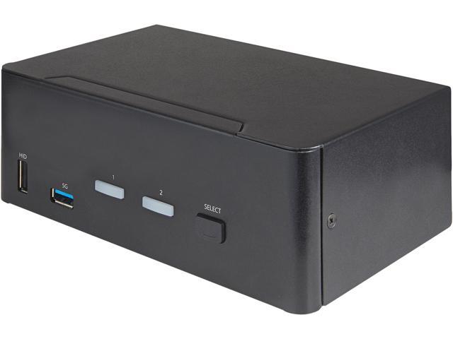2 Port Dual Monitor HDMI KVM Switch 4K60