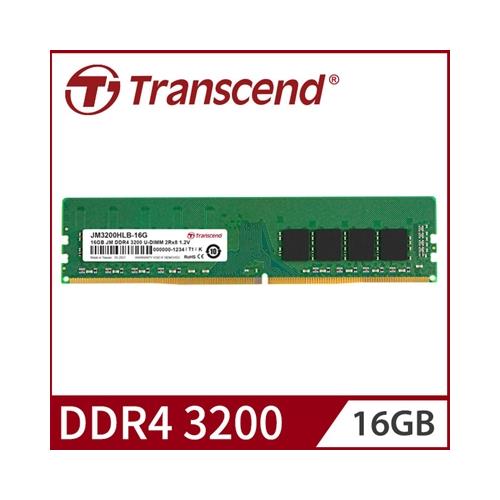 16GB JM DDR4 3200MHZ U-DIMM 2RX8 1GX8 CL