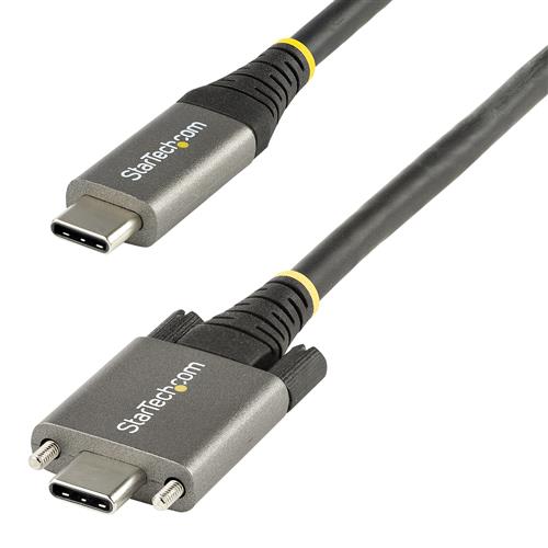 50cm Side Screw Locking USB C Cable