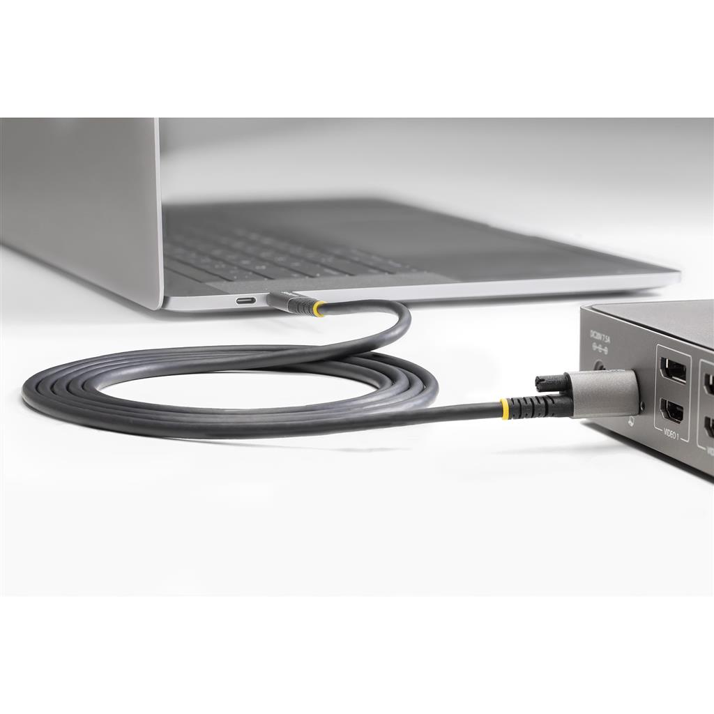 3ft Top Screw Locking USB C Cable 10Gbps