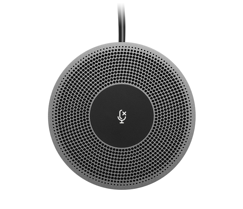 Logitech Expansion Mic for Meetup Conferencecam in Grey/Black
