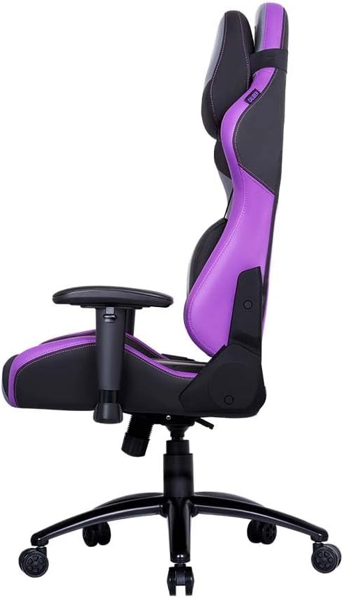 Cooler Master Gaming Chair Purple Ultra Comfortable Head And Lumbar Pillows | PC | RGB