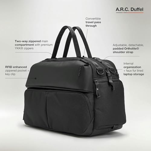 INCASE A.R.C. DUFFEL - BLACK