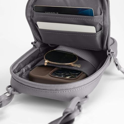 INCASE A.R.C. SMALL CROSSBODY BAG - GRAY