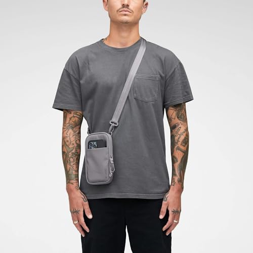 INCASE A.R.C. SMALL CROSSBODY BAG - GRAY