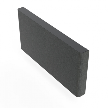 HECKLER AV CREDENZA 4U - BLACK GREY