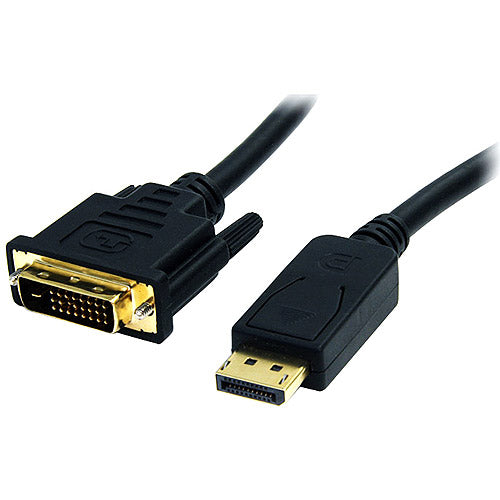 6 ft DisplayPort to DVI Cable - M/M