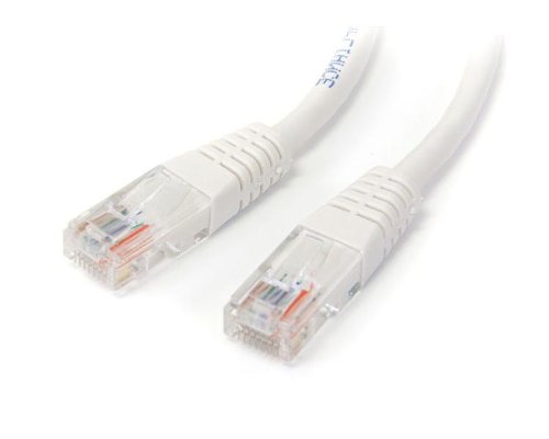 15m Cat5e White Molded Cat5e Patch Cable