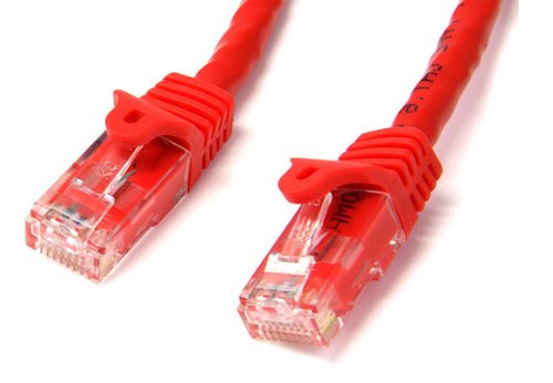 3m Red Snagless UTP Cat6 Patch Cable