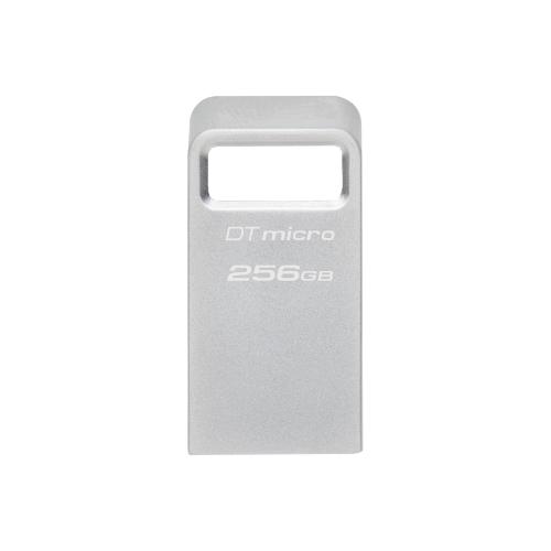 Kingston Technology DataTraveler Micro 256GB USB 3.2 Gen 1 Metal Flash Drive
