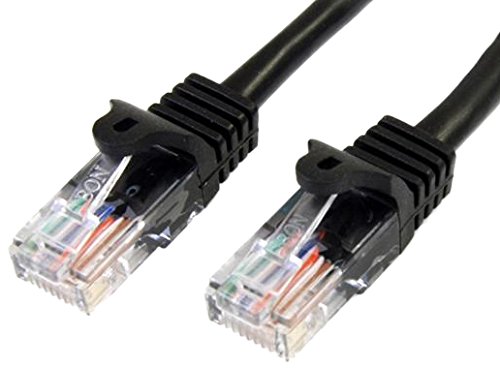 2m Black Snagless Cat6 UTP Patch Cable