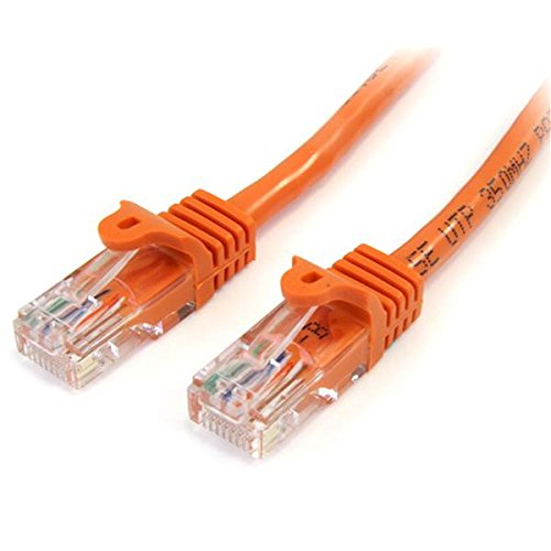 2m Orange Snagless UTP Cat5e Patch Cable