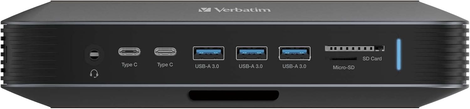 Verbtaim TYPE-C 13-IN-1 DOCK 100W ADAPTOR - GREY