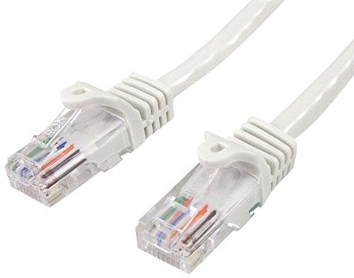 1m White Snagless UTP Cat5e Patch Cable
