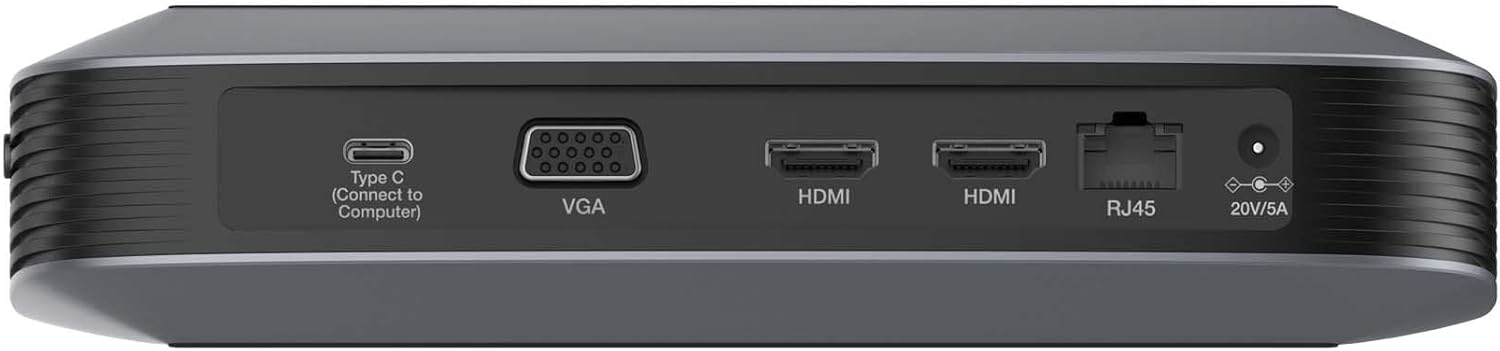 Verbtaim TYPE-C 13-IN-1 DOCK 100W ADAPTOR - GREY