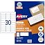 Avery J8158 Inkjet Address Labels 30 Labels Per Sheet White Pack of 50 Sheets (936106)