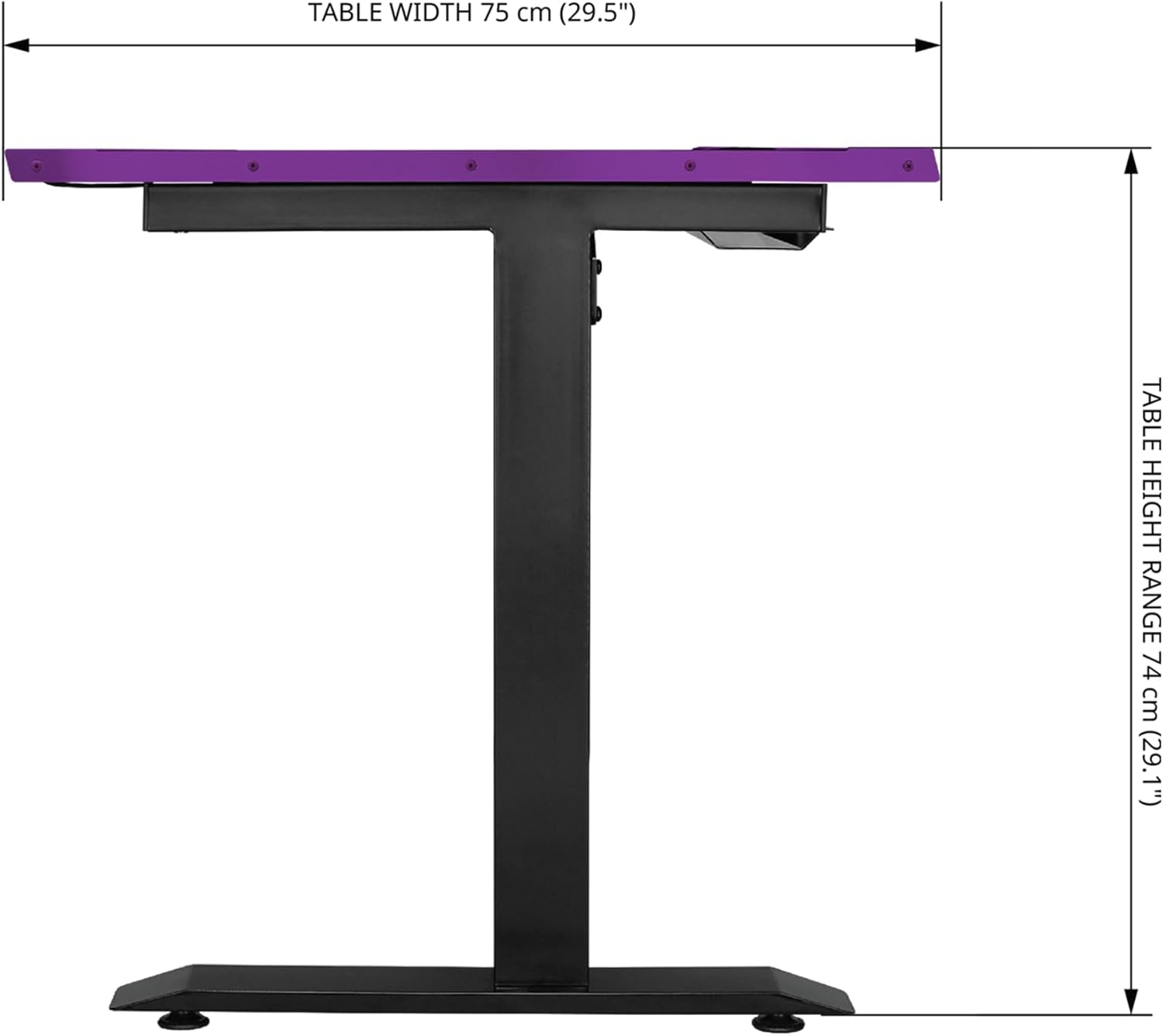 Cooler Master GD120 ARGB Gaming Desk, 120 x 75 x 74 cm