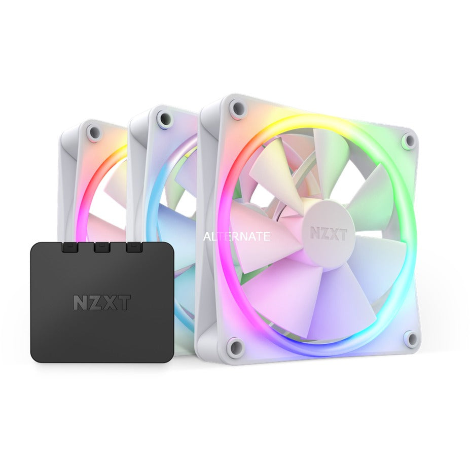 F120RGB - 120MM RGB FANS - TRIPLE WHITE