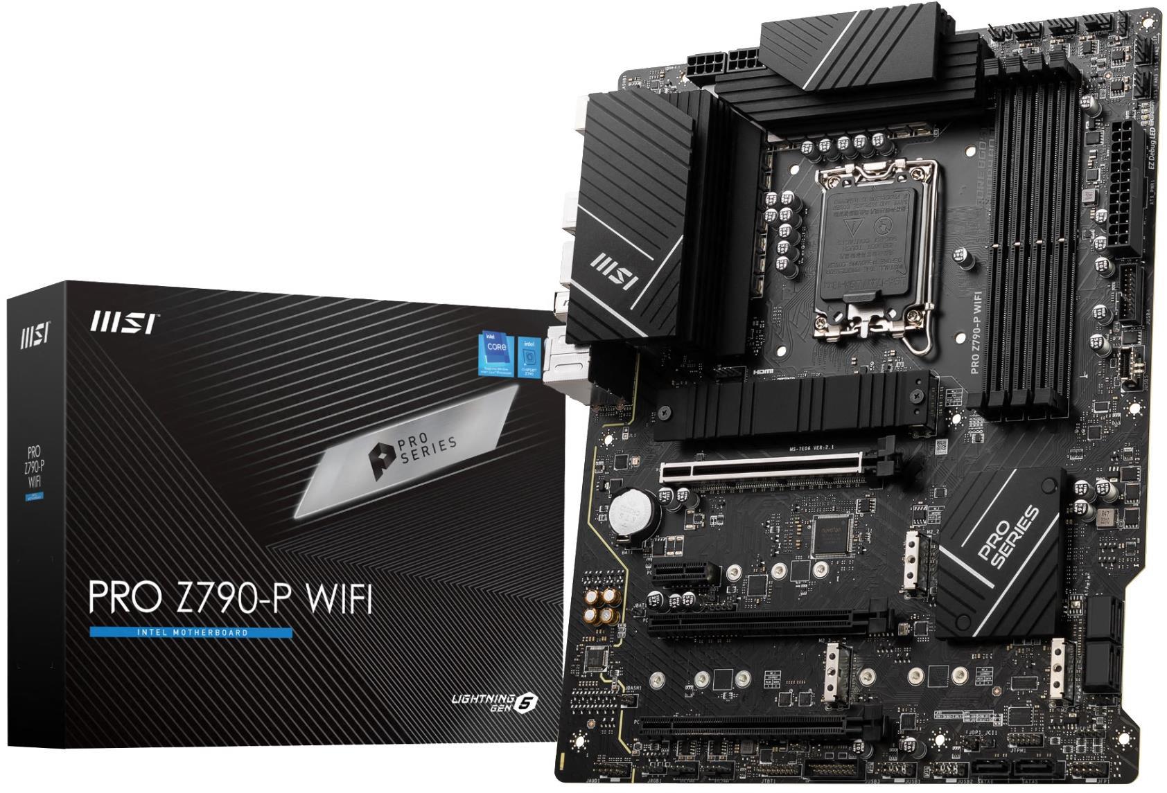 MSI PRO Z790-P WIFI Motherboard Intel Z790 LGA 1700 ATX