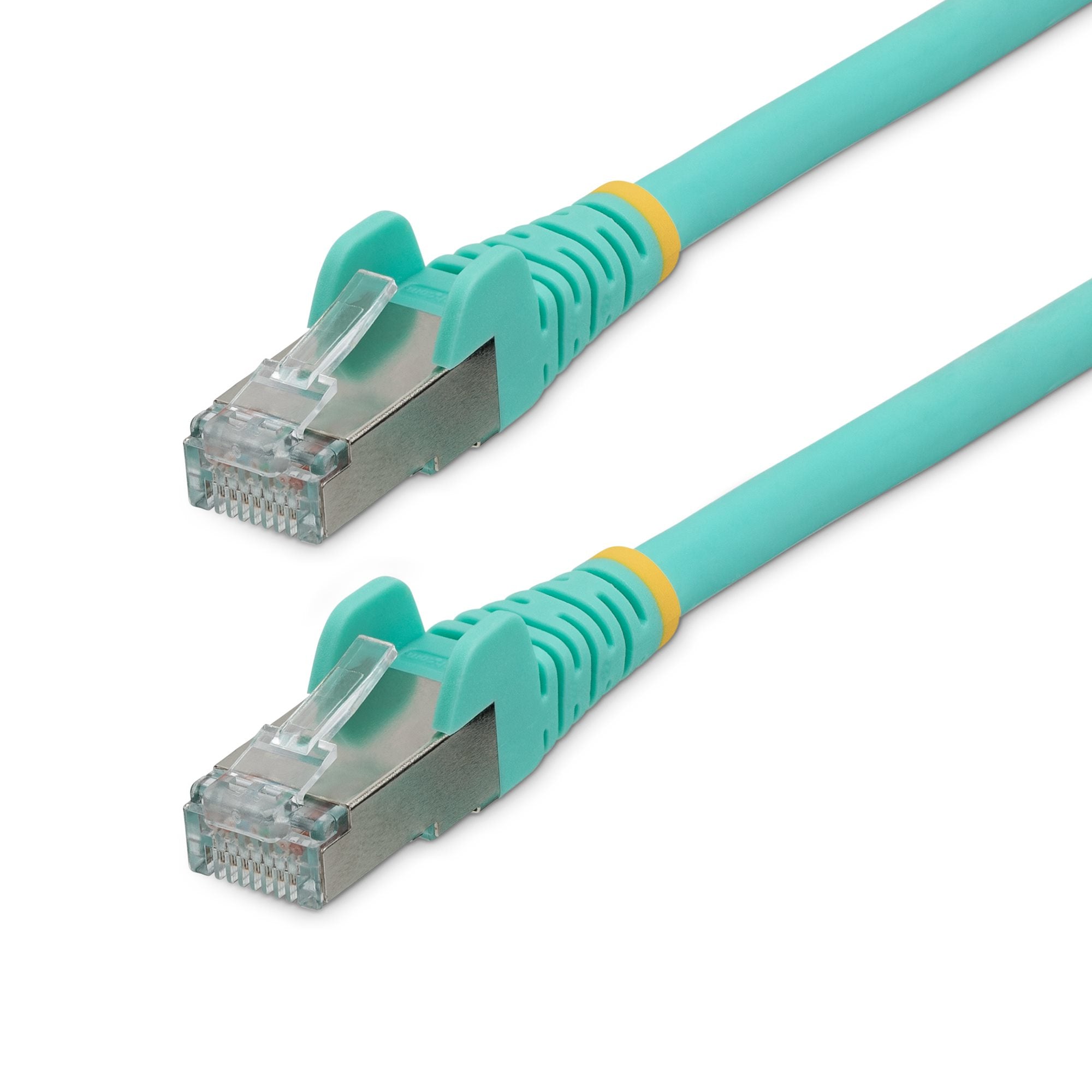 1.5m LSZH CAT6a Ethernet Cable - Aqua