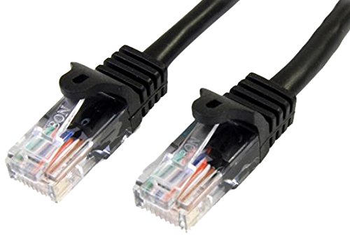 3m Black Snagless UTP Cat5e Patch Cable.