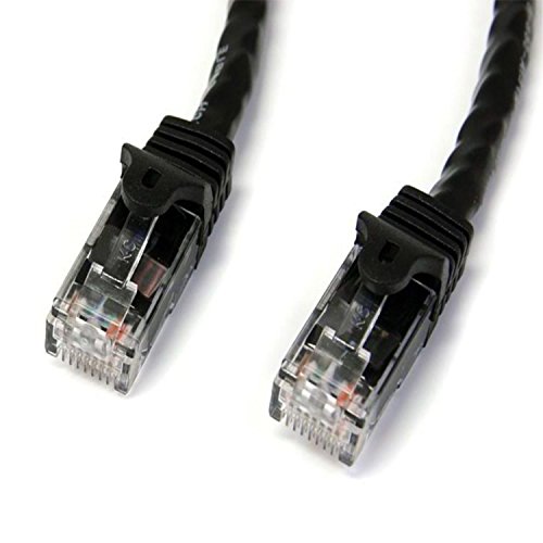 1m Black Snagless Cat6 UTP Patch Cable