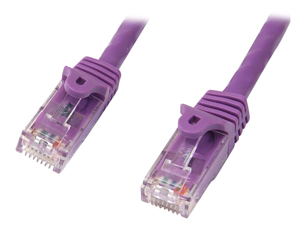 2m Purple Snagless UTP Cat6 Patch Cable