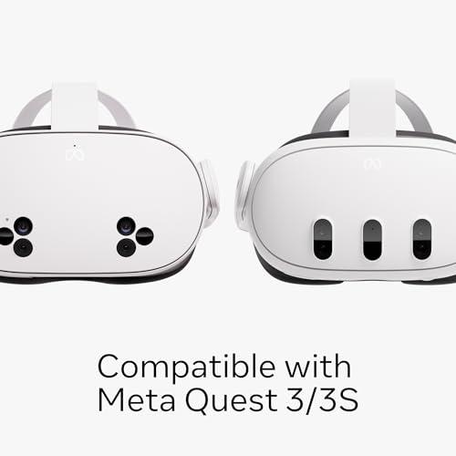 Meta Quest Compact Carrying Case - Works with Meta Quest 3/3S - Refreshed Compact Design