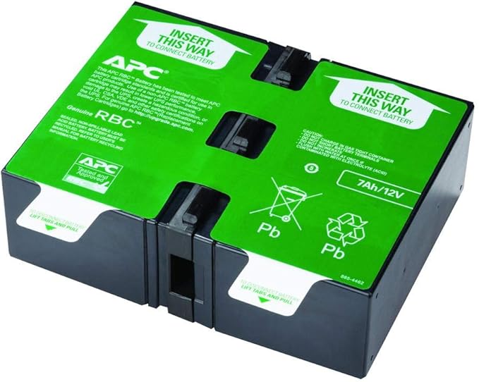 APC UPS Replacement Battery Cartridge for APC UPS Model BR1000G and Select Others (APCRBC123)