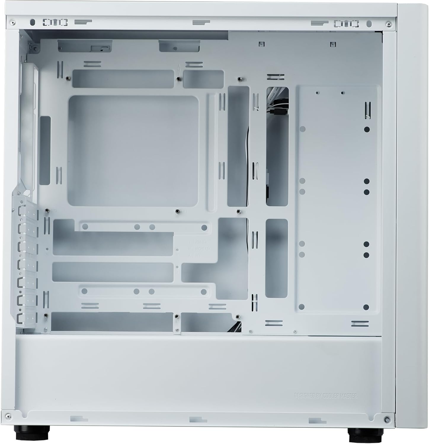 Cooler Master Matx Case Tempered Glass Side Panel Argb Fan(4) White 2Yr | Gaming | PC