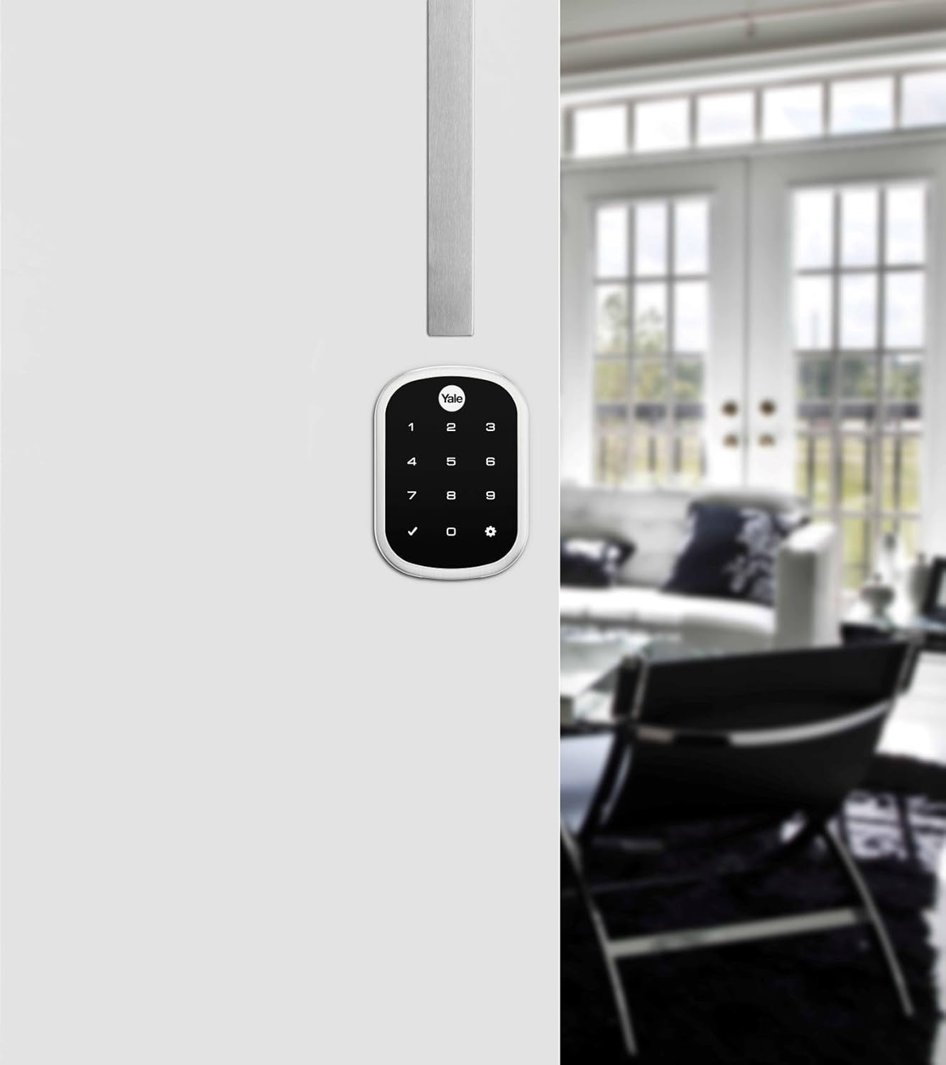 Yale ASSURE SL SATIN CHROME WITH YALE AC