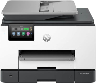 HP OfficeJet Pro 9130e All-in-One Printer, Print, Scan, Copy, Fax, 25 ppm Black, 20 ppm Color, Wireless, HP+ Eligible, AirPrint, Touchscreen, Automatic Two-Sided Printing, 404N0B