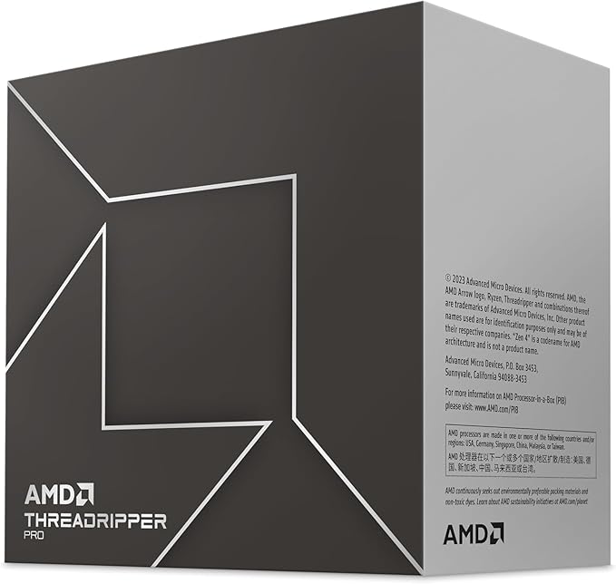 AMD Ryzen™ Threadripper™ PRO 7985WX 64-Core, 128-Thread Processor