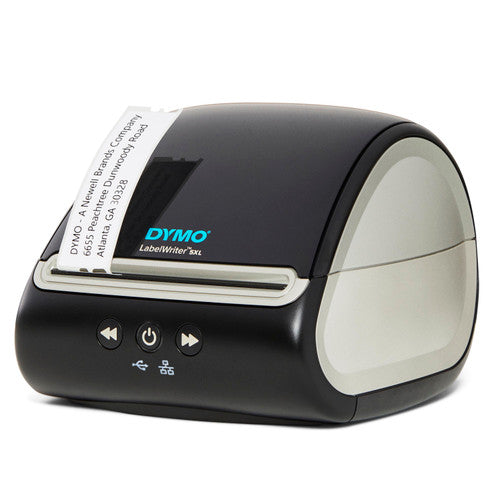 Dymo LabelWriter 5XL Desktop Direct Thermal Printer - Monochrome - Label Print - Ethernet - USB - Black - 104 mm (4.09