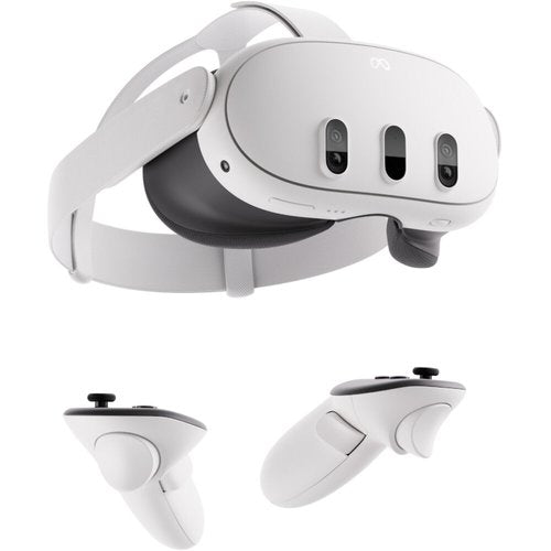 Quest 3 512GB Work/EDU -3YWty - 2064 x 2208 1218 PPI 25 PPD 72Hz 80Hz 90Hz 120Hz - 8GB Ram 512GB - WiFi 6E - Touch Plus controllers