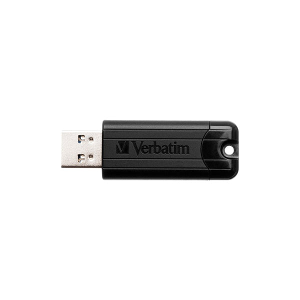 Verbatim PINSTRIPE USB3.0 DRVE 128GB BLK MICROBAN