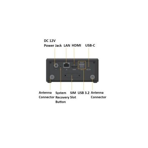ADVANTECH M.2 expansion board Includes the corresponding metal panel.