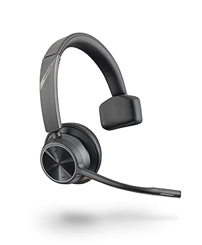 Poly Voyager 4310 USB-a Headset with BT700 Dongle, Black