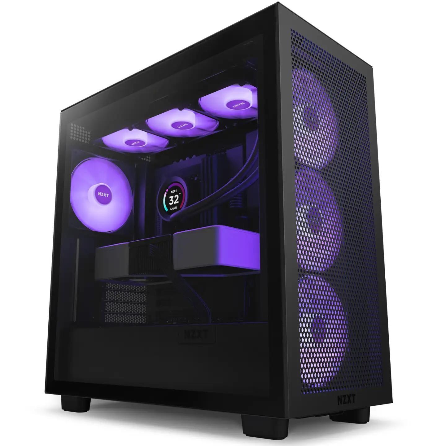 H SERIES H7 FLOW RGB EDITION ATX MID BLACK