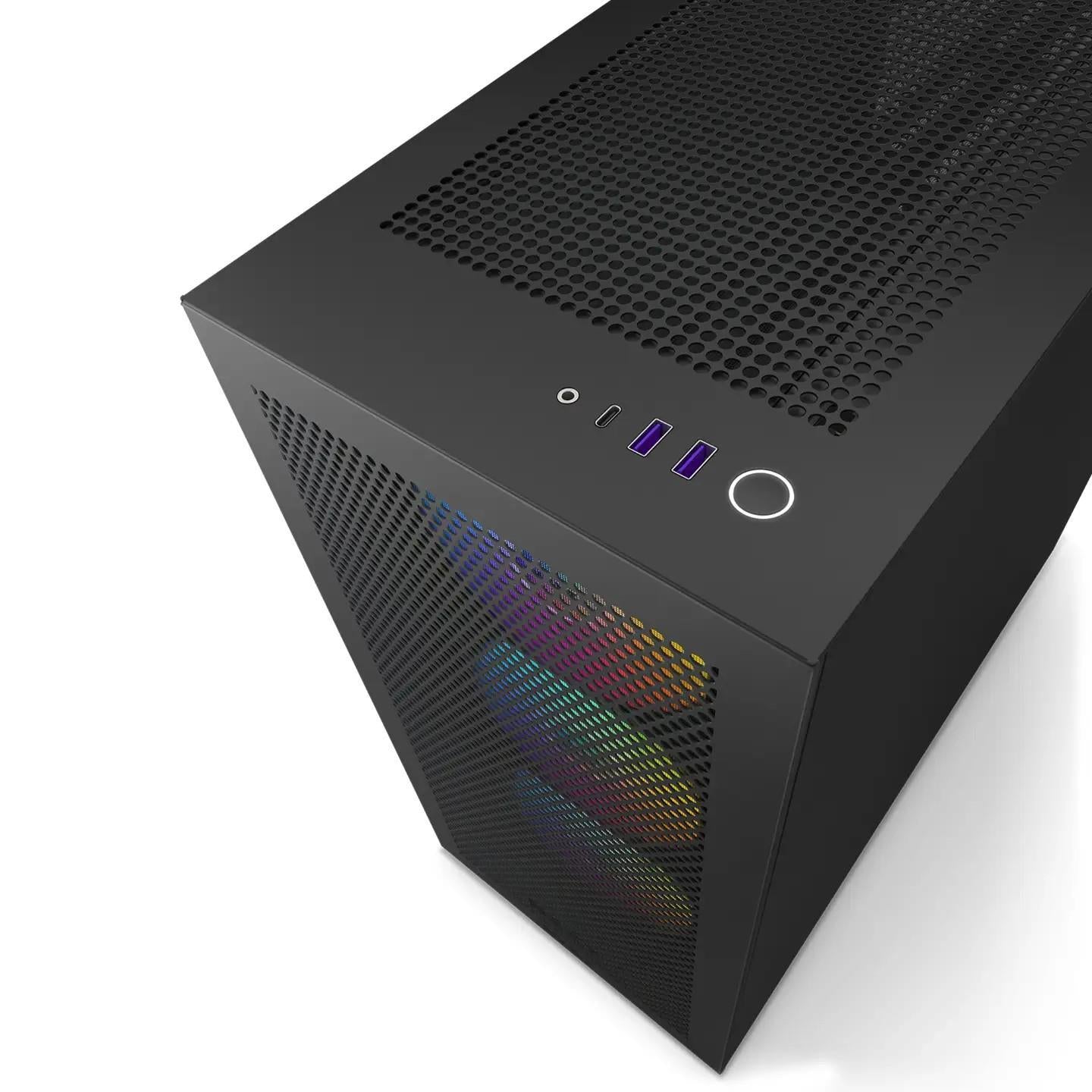 H SERIES H7 FLOW RGB EDITION ATX MID BLACK