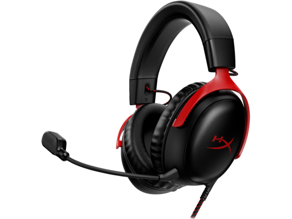 HYPERX CLOUD III BLK RED GAMING HEADSET