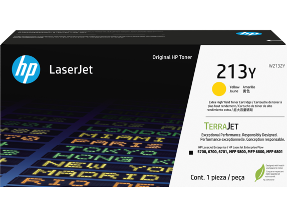 HP 213Y Yellow Original LaserJet Toner Cartridge