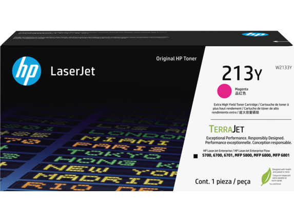 HP 213Y Magenta Original LaserJet Toner Cartridge