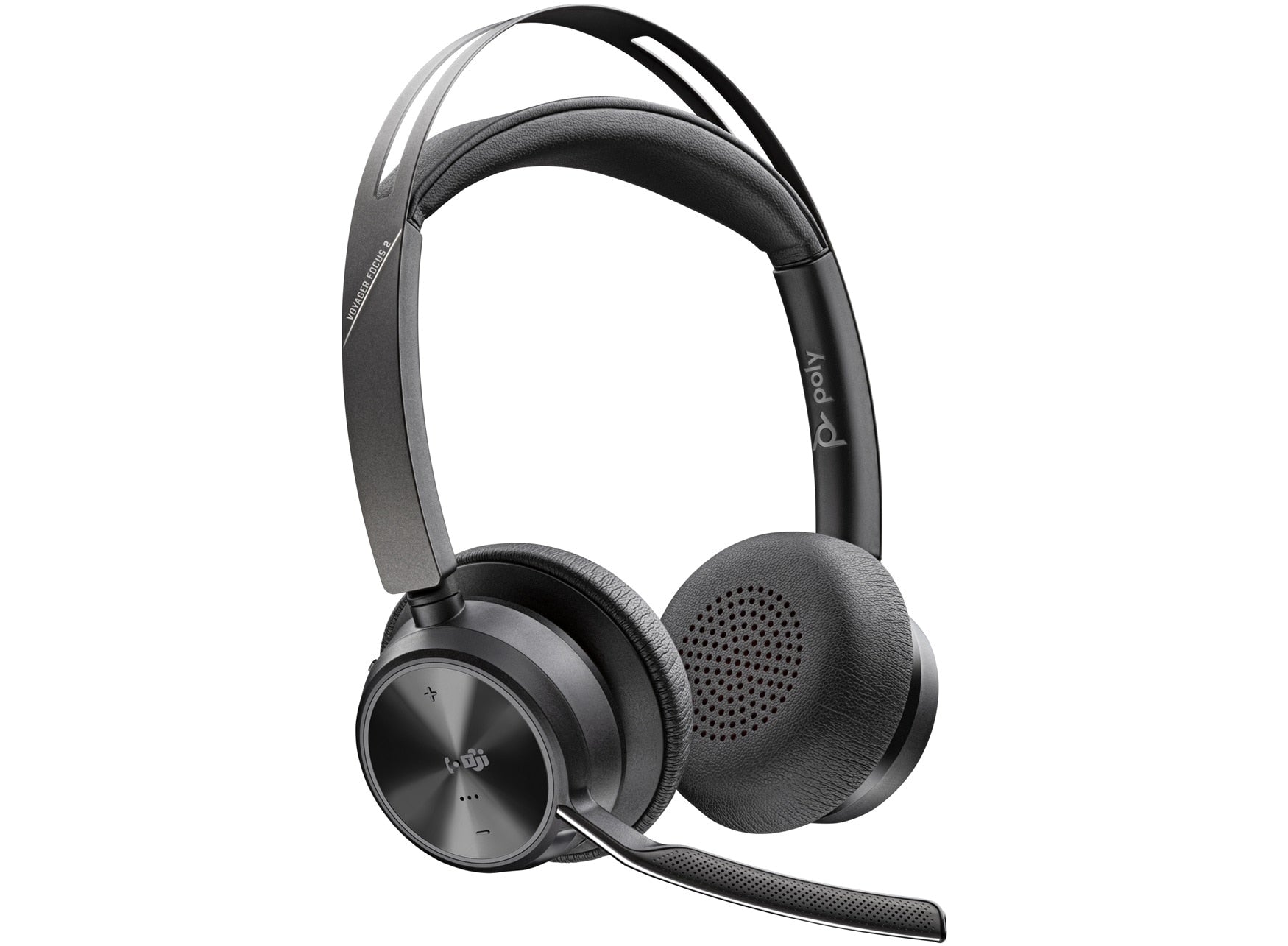 Poly Voyager Focus 2 UC Wireless Dual-Ear Bluetooth Headset