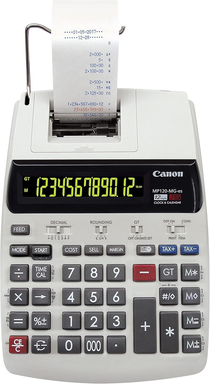 Canon 2289C001AA Electronic Calculator MP120-MG-ES II